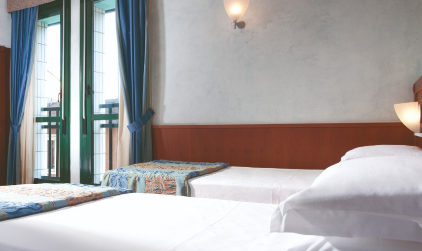 Chambre twin Hôtel Raffaello Milan Chambre twin Hôtel Raffaello Milan