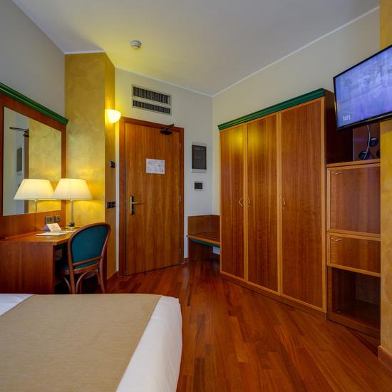 Chambre individuelle Hôtel Raffaello Milan Chambre individuelle Hôtel Raffaello Milan